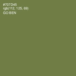 #707D45 - Go Ben Color Image